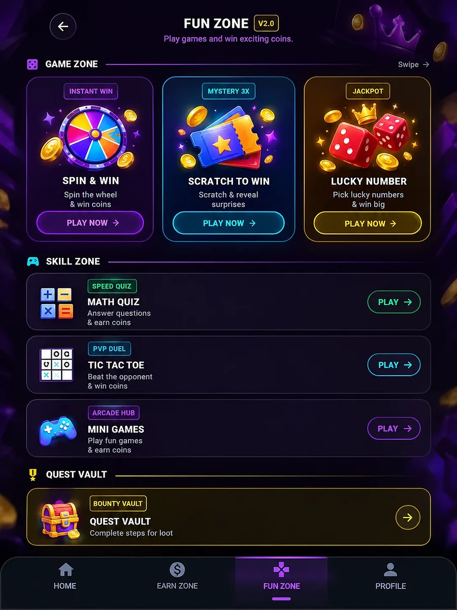 CashRank Fun Zone