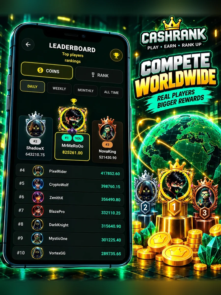 Compete Globally. Prove Your Rank.